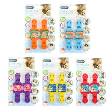 Lucky Baby雙頭扣夾-(短)公主/機器人/貓頭鷹/大象/獅子【德芳保健藥妝】