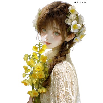 【3 月新品 3】07-119-0103 人物貼紙 春之氣息
