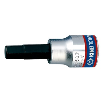 KING TONY 金統立 專業級工具 3/8吋DR. 六角起子頭套筒 - 符合DIN 7422 / 3120標準  1個