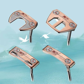 全新 高爾夫球桿  美國進口 直條款 山羊角款 男士推桿 半圓推桿