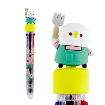 Kanahei卡娜赫拉小動物小農系列公仔六色筆_P助