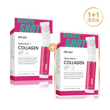 *水光雙膠原胜肽飲7入 1+1組