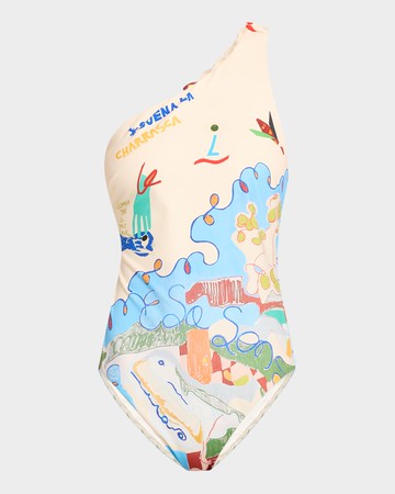 Nadia Asymmetric One-Piece Swimsuit