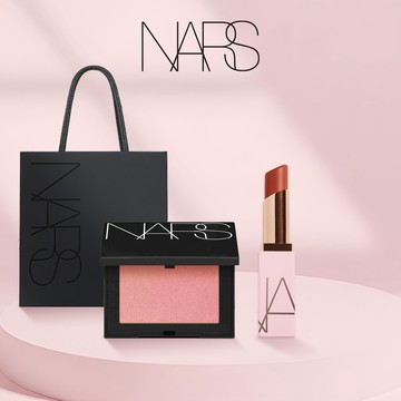 【NARS】激情過後嫩唇膏+迷你炫色腮紅💋人氣頰唇同步粉嫩