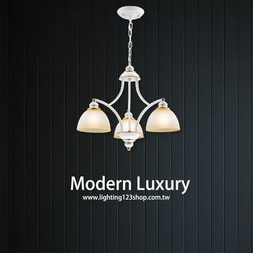 金屬烤漆玻璃造型吊燈 F57-19-30814