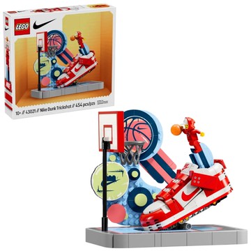 【LEGO 樂高】磚星球〡 43021 聯名系列 Nike Dunk Trickshot Nike Dunk Trickshot