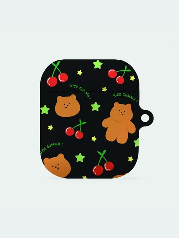 pattern cherry star [hard airpod case series]