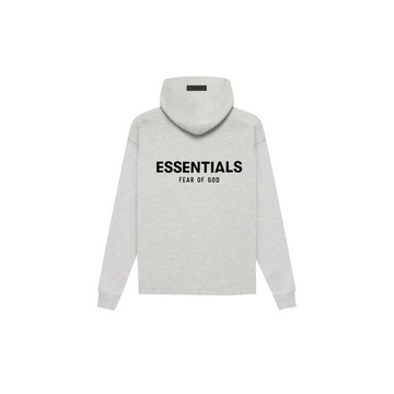 「Doushop」 Fear of God Essentials Relaxed Hoodie 燕麥灰