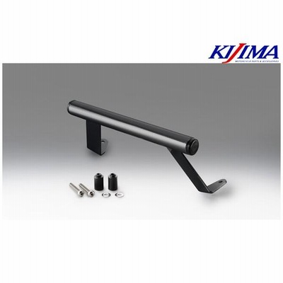 キジマ ハンドルマウントステー ブラック   スーパーカブC125('18〜)  204-0696