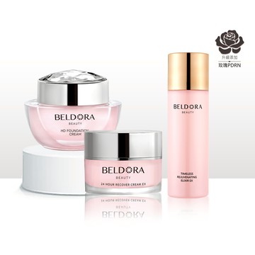 時光青春露EX+粉鑽瓶EX+瀑布霜EX