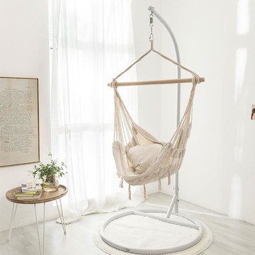 【新店鉅惠】吊椅 ins網紅秋千吊椅宿舍寢室攝影民宿裝飾少女陽臺波西米亞家用搖籃 【happy購】家