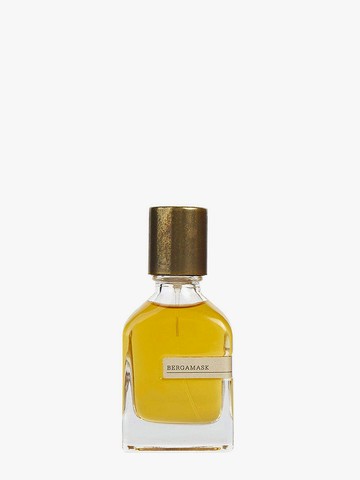 Bergamask floats in a glass flask with an antique gold metal cap with an inlaid light horn - ORTO PARISI - gender_Man