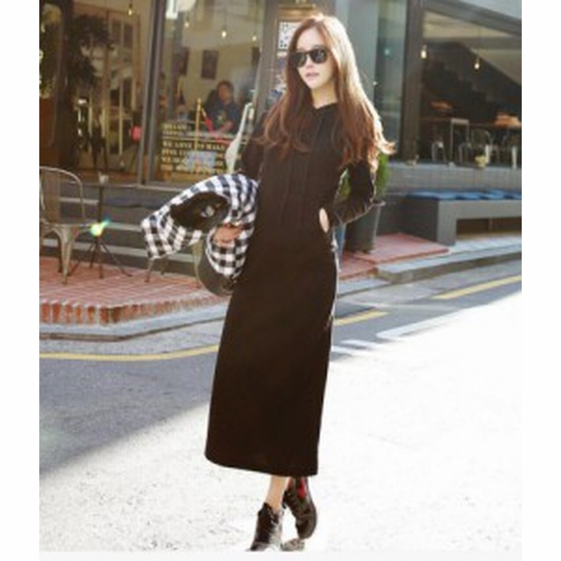 ワンピース パーカー スウェット レディース ワンピ マキシワンピース フード 裏起毛 マキシ丈 ロング丈 長袖 パーカー ワンピース 3色 通販 Lineポイント最大1 0 Get Lineショッピング