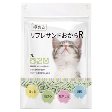 RICH.C 瑞奇 YOYO 天然環保豆腐貓砂 7L  3.2kg  綠茶  1包