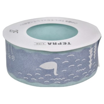 KING JIM TEPRA LITE 熱感式標籤薄膜自黏膠帶 天鵝 TPT13C-001  4m x 13mm  1個