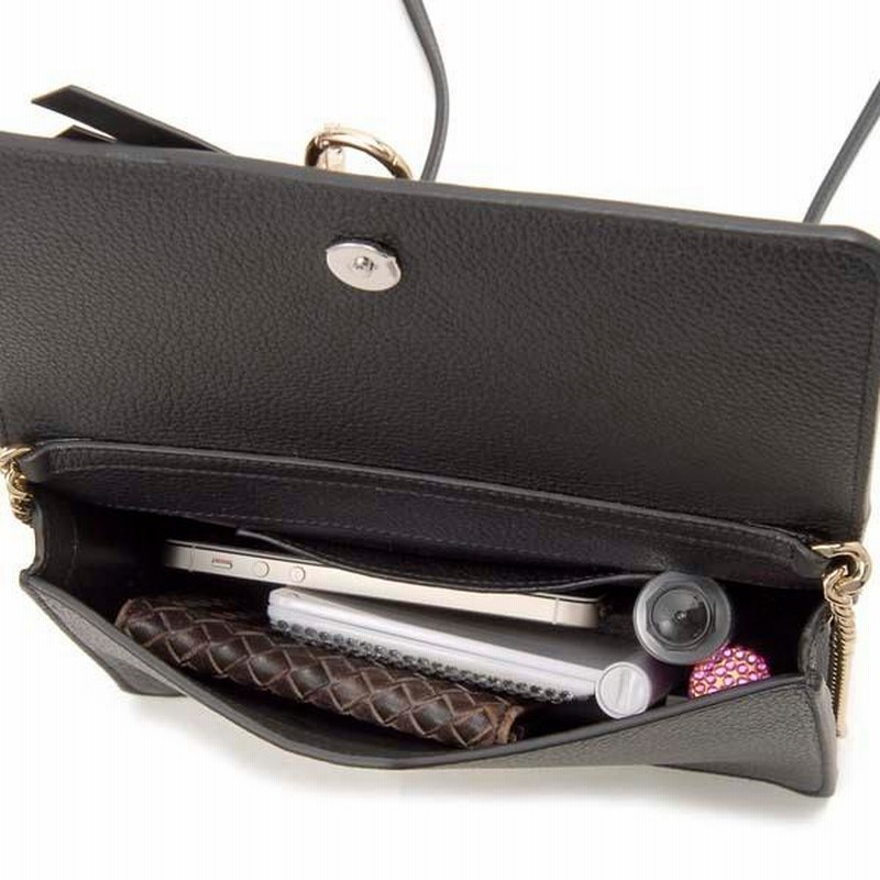 クロエ✨アルファベット　Chole チェーンショルダーバッグ Chloe クロエ ショルダーバッグ レディース ブラック CHC21WP727