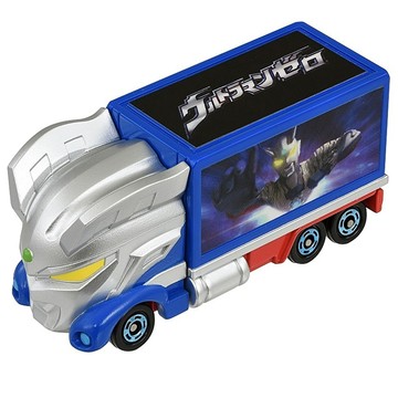 TOMICA 超人力霸王貨車 傑洛 tm93456  8 x 4 x 4cm  傑洛 藍色 + 銀色  1個