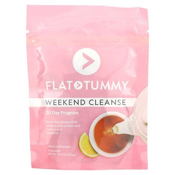 Flat Tummy, Weekend Cleanse，8 茶包，0.41 盎司（11.6 克）