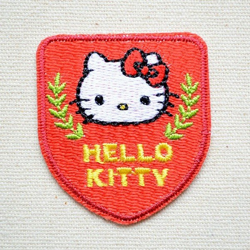 シールワッペン ハローキティ エンブレム 名前 作り方 Wa Wa09 通販 Lineポイント最大0 5 Get Lineショッピング