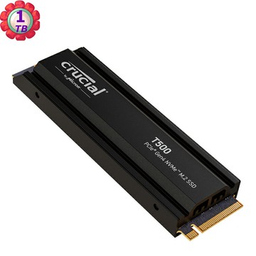 Crucial T500 1TB 1T 散熱片 Nvme PCIE 4 SSD 7300MB/s CT1000T500SSD 5美光固態硬碟