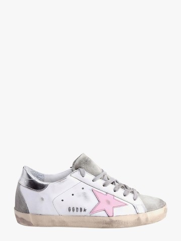 Superstar leather with colored leather iconic star - GOLDEN GOOSE DELUXE BRAND - gender_Woman