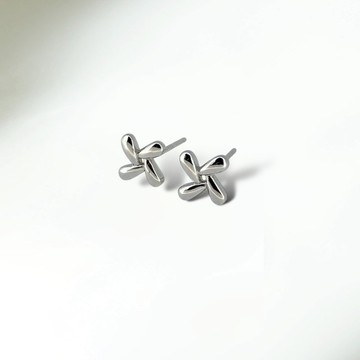 925純銀 | 小小風車_耳環