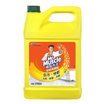 威猛先生 地板清潔劑加侖桶-清新檸檬3785ml