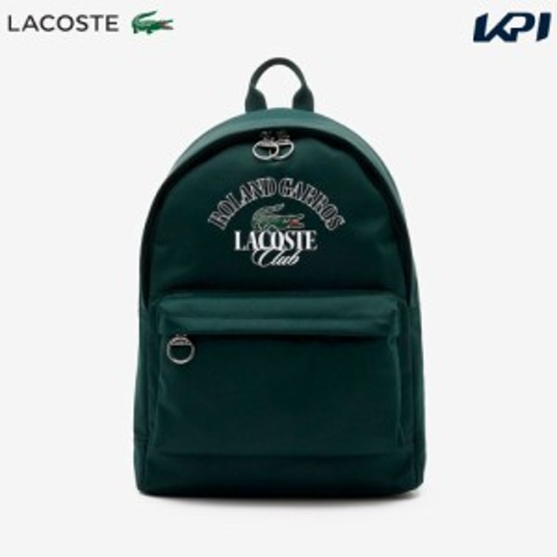 即日出荷』ラコステ LACOSTE テニスバッグ・ケース メンズ ROLAND GARROS CLUB BACKPACK ローランギャロス クラブバック バッグ NH462 | LINEブランドカタログ