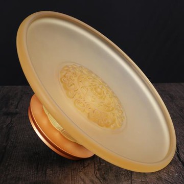 古法琉璃供盤果碟水果盤供碟果簍供佛供奉佛具