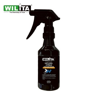 【WILITA 威力特】 天然桔油強效清潔劑 500ML 金屬油污 環保 適單車/機車/重機 2024新裝(黑瓶)