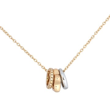 COACH 圓圈/星星/愛心鏤空造型項鍊/金色/銀色