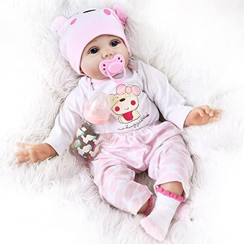 CHAREX Reborn Baby Dolls Girl 16 Inches Realistic Soft Vinyl