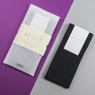 【Phresh輕活】女抗菌除臭速乾輕壓力中統襪 - 零著感親膚款（墨黑）