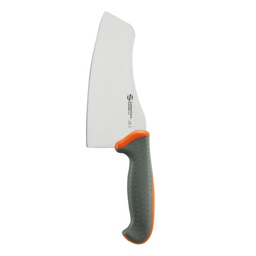 AMBROGIO SANELLI 山里尼 TECNA 中式剁刀 329g  18cm  灰色握柄 + 銀色刀刃  1個
