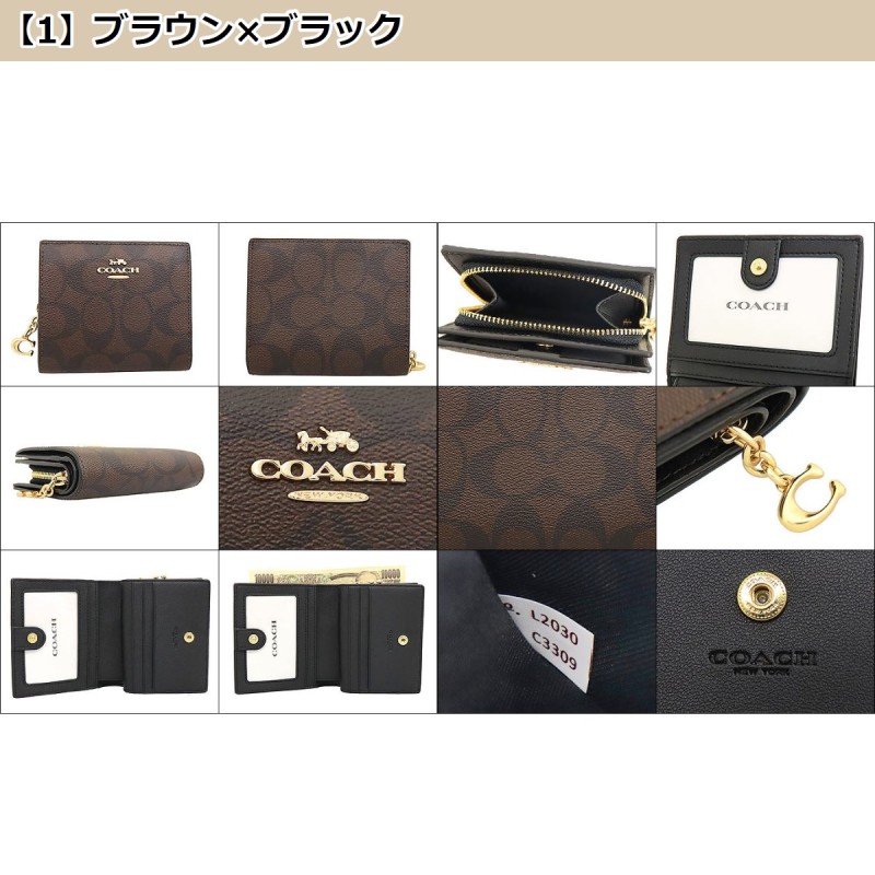 24時間限定ポイント2％】コーチ COACH 財布 二つ折り財布 FC3309 C3309