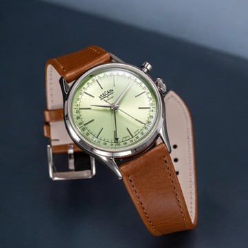 VULCAIN 窩路堅 總統系列 響鈴錶 鬧鈴錶 男錶 手錶-100173A90.BAC207