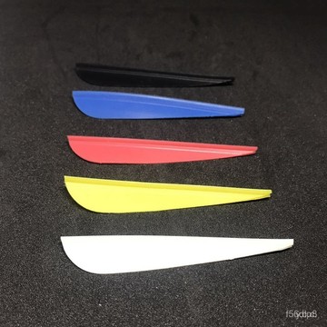 🔥桃園有貨🔥射箭器材3寸塑膠箭羽毛tpu羽毛水滴型箭羽玻縴箭木箭鋁箭碳箭箭羽 TFVQ