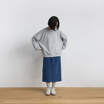 澳洲進口純棉 連身袖寬松毛圈衛衣