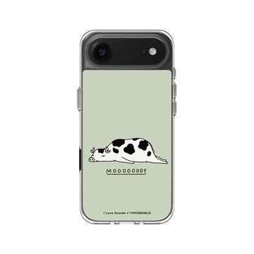 iPhone Air Clear Case（相機按鈕） 透明 - ilovedoodle (Lim Heng Swee) - Mooooody 乳牛