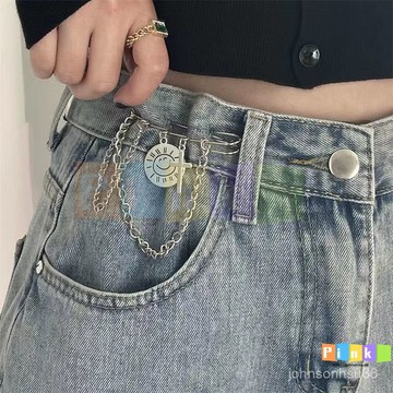 鏈條別女連衣裙褲腰大改小收腰神器夏季防走光百搭簡約裝飾胸