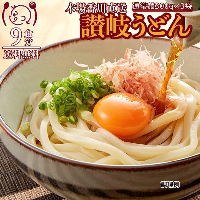 讃岐うどん 9食 セット 1000円 ポッキリ 生麺 産直 グルメ ご当地 お取り寄せ 食品 得トクセール お試しセット ポイント消化 送料無料