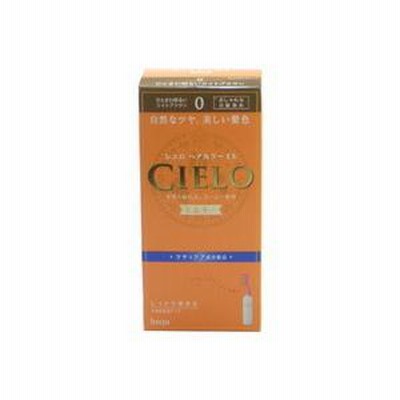 シエロ　ヘアカラーＥＸ　ミルキー　０　（５０ｇ＋７５ｍｌ）　【ホーユー】