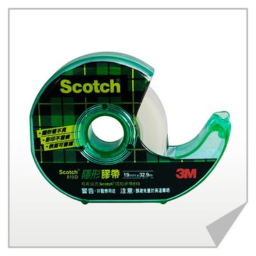3M隱形膠帶(附膠台)19mm*32.9m