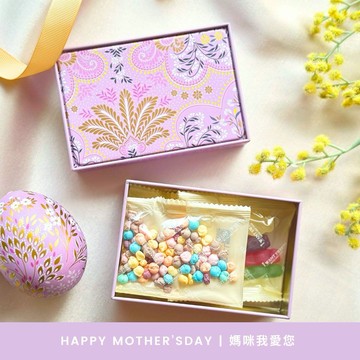 【英國糖果屋】Filigree 蕾絲雕花方形小珠寶糖果盒(粉)