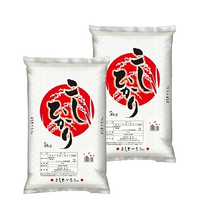 　コシヒカリ　国産　10Ｋｇ（5kg＊2袋） 　精米