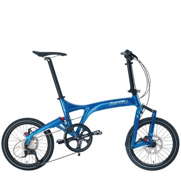 折疊車 【門市自取限定】Birdy Standard Disc 9SP【電擊藍】