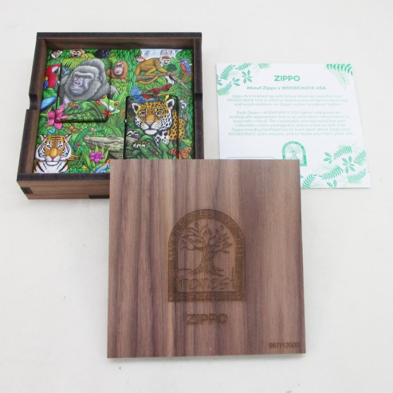 ジッポー オイルライターセット Mysteries of the Forest 25周年モデル ZIPPO SET | LINEブランドカタログ