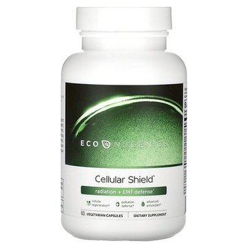 Econugenics, Cellular Shield，輻射 + EMF 防禦，60 粒素食膠囊