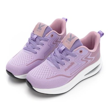 【PLAYBOY】流光幻影彈力抗震氣墊鞋-PY1650紫