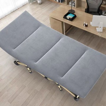 午休折疊床躺椅  辦公室午睡床午休折疊床家陪護床沙灘床便攜帶行軍床折疊